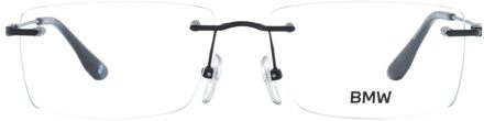 BMW Bm1051798 Randloze Rechthoekige Bril Zwart