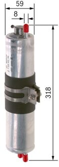 BMW Brandstoffilter F3766