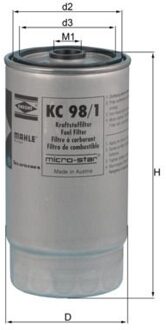 BMW Brandstoffilter KC981