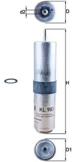 BMW Brandstoffilter KL983D