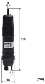 BMW Brandstoffilter PS9768