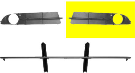 BMW BUMPERGRILL ONDER LINKS 0655591