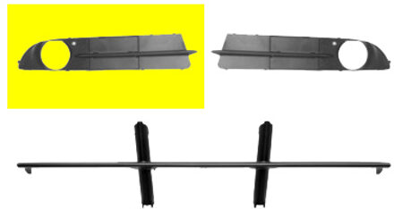 BMW BUMPERGRILL ONDER RECHTS 0655592