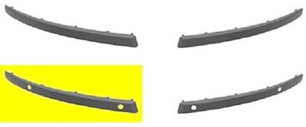 BMW BUMPERLIJST RECHTS BUMPER PRIMER met PDC-GATEN 0628584