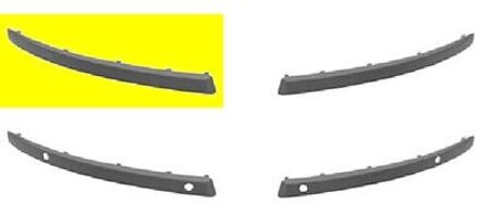 BMW BUMPERLIJST RECHTS BUMPER ZWART zonder PDC-GATEN 0628582