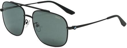 BMW BW0005S 02C Matzwarte zonnebril