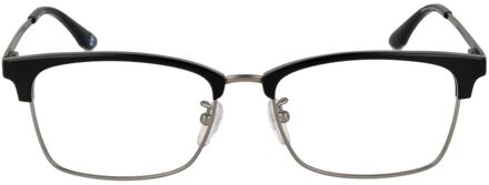 BMW Classic Rechthoekige Bril Zwart - One Size