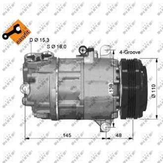 BMW Compressor, airconditioning 32493