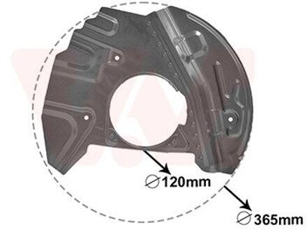BMW Dekplaat, remschijf 0685371
