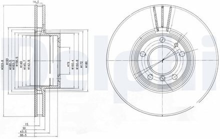 BMW Disque De Frein Unitaire BG9005
