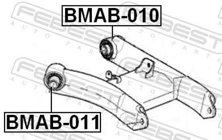 BMW Draagarmrubber BMAB011