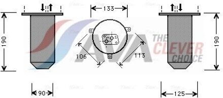 BMW Droger, airconditioning BWD218