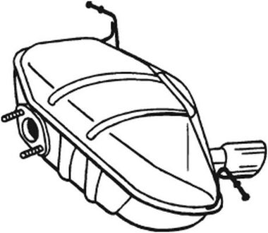 BMW Einddemper 247413