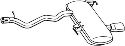 BMW Einddemper 278673