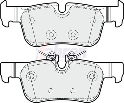 BMW Fahren Remblokkenset FBP3750
