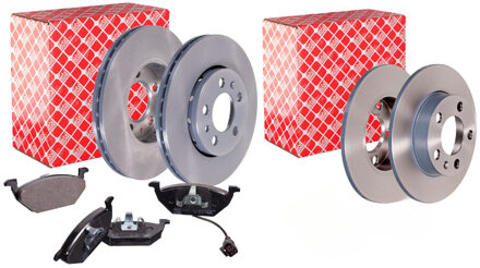 BMW Febi Remschijven + Remblokken Combi Deal PF0101097