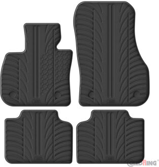 BMW Gledring Rubbermatten passend voor BMW X2 (U10) 2023- excl. iX2 (T profiel 4-delig + montageclips) GL0550