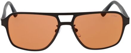 BMW Grijze Aluminium Zonnebril Grijs - One Size