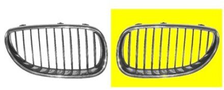 BMW GRILL LINKS SIERROOSTER chroom/chroom
