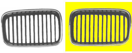 BMW GRILL LINKS vanaf 10/'96 (breedte 22,5CM) 0640515