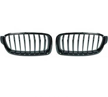 BMW Grilles Matzwart BMW F30/F31 1217240