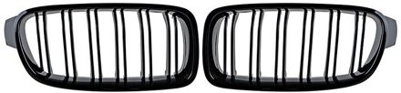 BMW Grillset 'M-Performance' Zwart BMW F30/F31 1217241