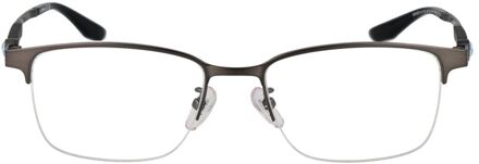 BMW Halfrand metalen bril Grijs