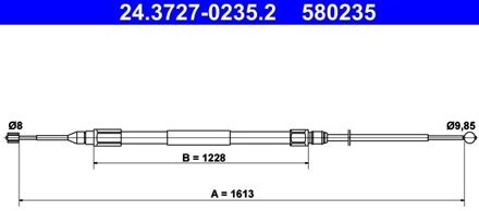 BMW Handremkabel 24372702352