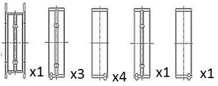 BMW Hoofdlager BM1022STD
