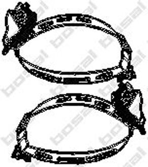 BMW Houder, uitlaatsysteem