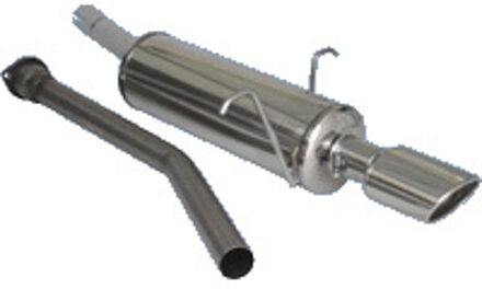 BMW InoxCar uitlaat passend voor BMW 3-Serie E36 318 1992-1998 120x80mm IXBME3602120