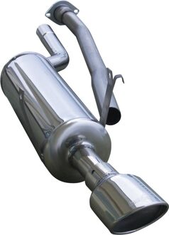 BMW InoxCar uitlaat passend voor BMW 3-Serie E36 318 iS 1992- 120x80mm IXBME3604120