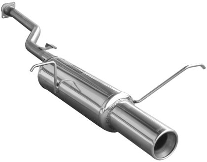 BMW InoxCar uitlaat passend voor BMW 3-Serie E36 318 Ti Compact 1994-2001 102mm IXBME3603102