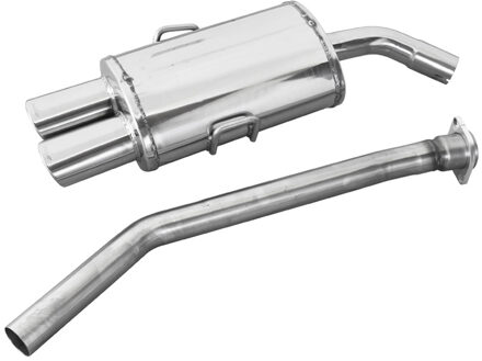 BMW InoxCar uitlaat passend voor BMW 3-Serie E36 320i 1992- 2x90x70mm IXOVBM0190