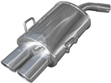 BMW InoxCar uitlaat passend voor BMW 3-Serie E36 325i/328i 1992- 1992- 2x90x70mm IXOVBM0490