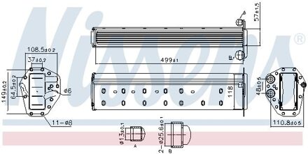 BMW Intercooler, inlaatluchtkoeler 961227