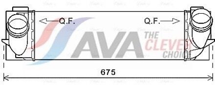 BMW Intercooler, inlaatluchtkoeler BW4463