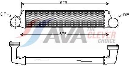 BMW Intercooler, inlaatluchtkoeler
