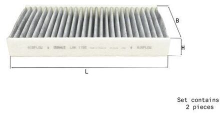 BMW Interieurfilter LAK1156S