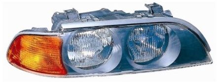 BMW KOPLAMP RECHTS MET KNIPPERLICHT Tot -9/00 ORANJE H7+HB3