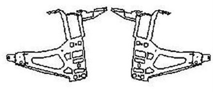 BMW Koplamppaneel Rechts