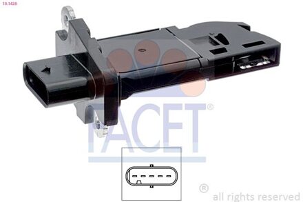 BMW Luchtmassameter 101428