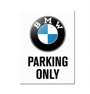 BMW Magneet BMW parking 6 x 8 cm Multi