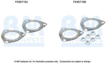 BMW Montageset, katalysator FK90716