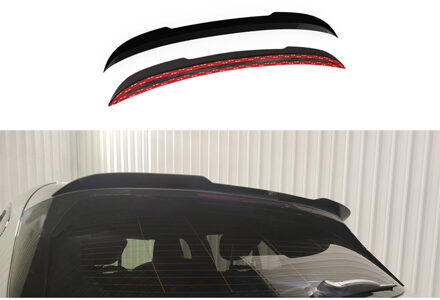 BMW Motordrome Dakspoiler (Spoiler Cap) passend voor BMW 1-Serie (F70) M-Sport 2024- (ABS Glanzend zwart TSBM122