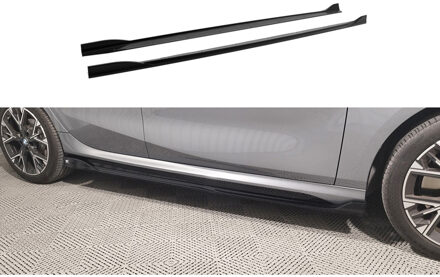 BMW Motordrome Set sideskirts V.2 passend voor BMW 1-Serie (F70) M-Sport/M135 2024- (ABS Glanzend zwart) DXSBM20