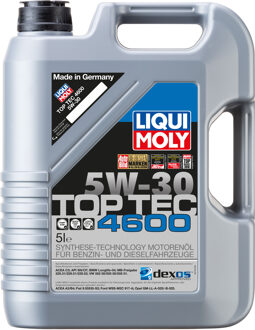 BMW Motorolie Liqui Moly Top Tec 4600 5W30 C2 5L 2316