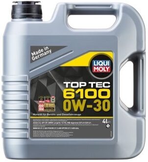 BMW Motorolie Liqui Moly Top Tec 6100 0W30 C2 4L 20778
