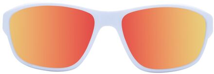 BMW Motorsport Witte Plastic Zonnebril - One Size