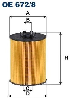 BMW Oliefilter OE6728